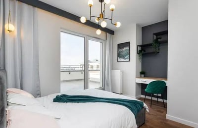 Аренда стильной 3-комнатной квартиры, 60 м², район Praga-Południe, Варшава, Польша